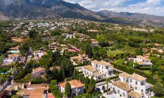 2 Elegant top quality new luxury villas for sale in a classic and Provencal style above the Golden Mile in Marbella 30481 
