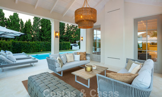 2 Elegant top quality new luxury villas for sale in a classic and Provencal style above the Golden Mile in Marbella 30485 