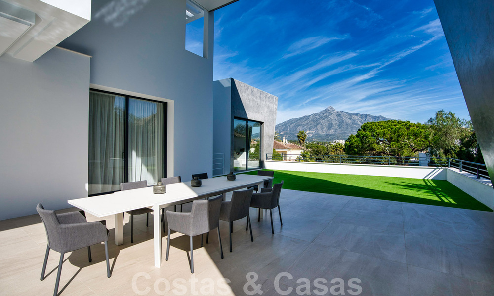 Ready to move in modern villa for sale within walking distance to amenities and Puerto Banus in Nueva Andalucia, Marbella 30703