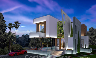 Top location, modern luxury villa for sale in a well-established beachside urbanisation on the Golden Mile in Marbella 30757 