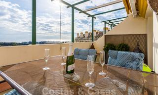 Renovated penthouse apartment for sale with sea views and within walking distance to all amenities and Puerto Banus in Nueva Andalucia, Marbella 31173 