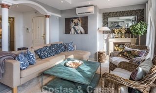 Renovated penthouse apartment for sale with sea views and within walking distance to all amenities and Puerto Banus in Nueva Andalucia, Marbella 31177 