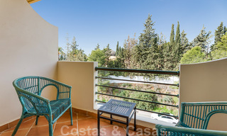 Renovated penthouse apartment for sale with sea views and within walking distance to all amenities and Puerto Banus in Nueva Andalucia, Marbella 31190 