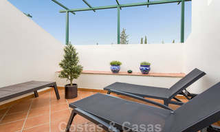 Renovated penthouse apartment for sale with sea views and within walking distance to all amenities and Puerto Banus in Nueva Andalucia, Marbella 31199 