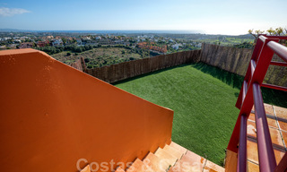 Spacious family townhouse for sale with panoramic coastal and sea views in Benahavis - Marbella 30786 