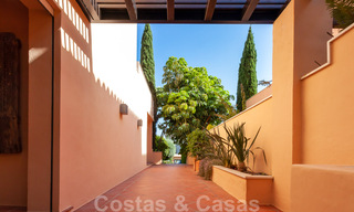 Semi-detached house for sale in a gated community on the Golden Mile in Marbella 30864 