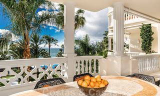 Exclusive apartment for sale with sea views in a frontline beach complex on the New Golden Mile, Marbella - Estepona 30979 