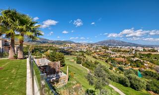 Modern villa for sale, frontline golf with panoramic mountain, golf and sea views in Benahavis - Marbella 31011 