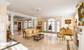 Stately classic Mediterranean style country villa for sale on the New Golden Mile near the beach and Estepona Centre 31400 