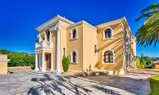 Stately classic Mediterranean style country villa for sale on the New Golden Mile near the beach and Estepona Centre 31438 