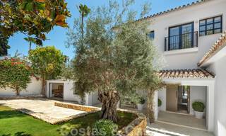 Ready to move into, First line golf, fully renovated luxury villa in gated and secured residential area for sale in Nueva Andalucia, Marbella 31203 