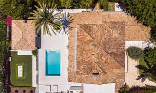 Ready to move into, First line golf, fully renovated luxury villa in gated and secured residential area for sale in Nueva Andalucia, Marbella 31229 