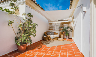 Renovated family home for sale in gated complex close to Puente Romano on the Golden Mile in Marbella 31282 