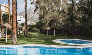 Renovated family home for sale in gated complex close to Puente Romano on the Golden Mile in Marbella 31293 