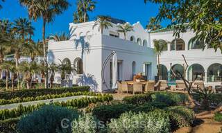 Unique Andalusian-Moorish style mansion at walking distance to the beach and the golf course for sale in west Marbella 31331 