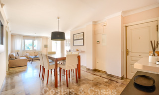 Spacious apartment with a large terrace for sale in a complex on the Golden Mile in Marbella 31344 