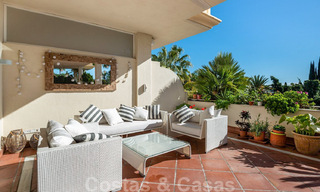 Spacious luxury flat with a large terrace in a small residence on the Golden Mile for sale in Marbella 31450 