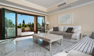 Spacious luxury flat with a large terrace in a small residence on the Golden Mile for sale in Marbella 31453 
