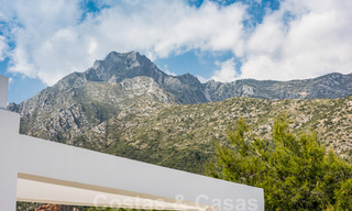 Prime location, modern designer house for sale in the hills of Marbella, above the Golden Mile in Sierra Blanca 31504 