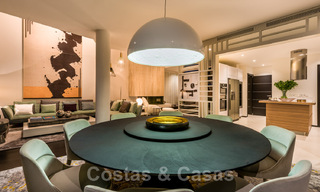 Prime location, modern designer house for sale in the hills of Marbella, above the Golden Mile in Sierra Blanca 31521 