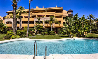 Luxury apartment for sale near the beach in a prestigious complex, just east of the centre of Marbella 31634 