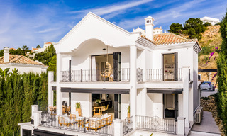 Beautifully reformed Scandinavian style villa, with magnificent sea views for sale in Benahavis - Marbella 31691 
