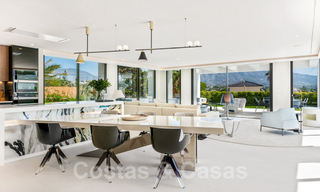 Refurbished luxury villa in contemporary style for sale, close to amenities in the golf valley of Nueva Andalucia, Marbella 31737 