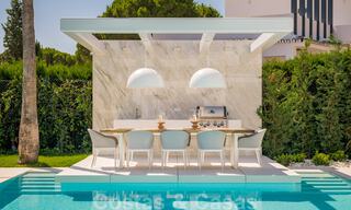 Refurbished luxury villa in contemporary style for sale, close to amenities in the golf valley of Nueva Andalucia, Marbella 31760 