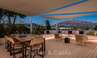 Refurbished luxury villa in contemporary style for sale, close to amenities in the golf valley of Nueva Andalucia, Marbella 31784 