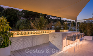 Refurbished luxury villa in contemporary style for sale, close to amenities in the golf valley of Nueva Andalucia, Marbella 31787 