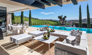 Move in ready, new modern design villa for sale in a championship golf resort in Mijas, Costa del Sol 31887 