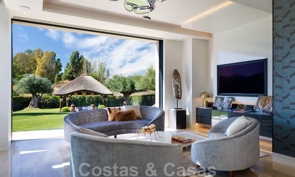 Move in ready, new modern design villa for sale in a championship golf resort in Mijas, Costa del Sol 31890