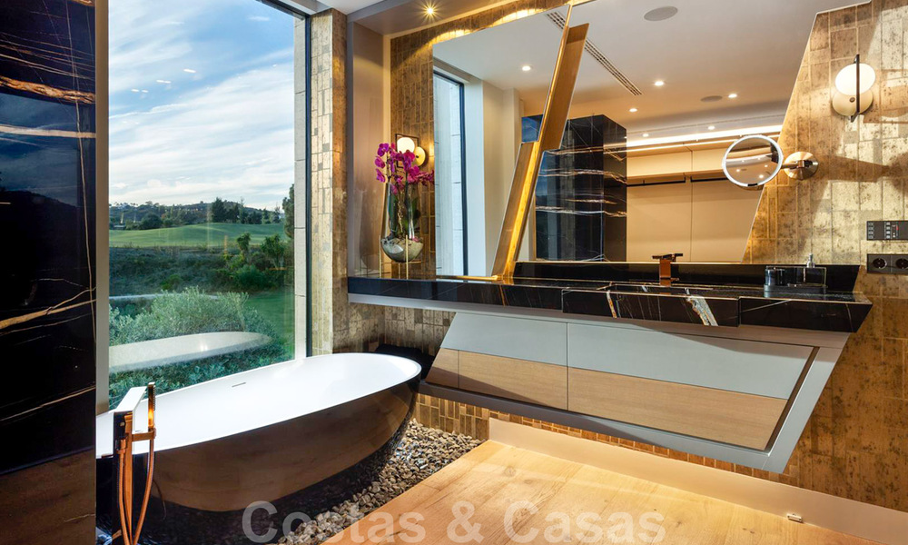 Move in ready, new modern design villa for sale in a championship golf resort in Mijas, Costa del Sol 31905