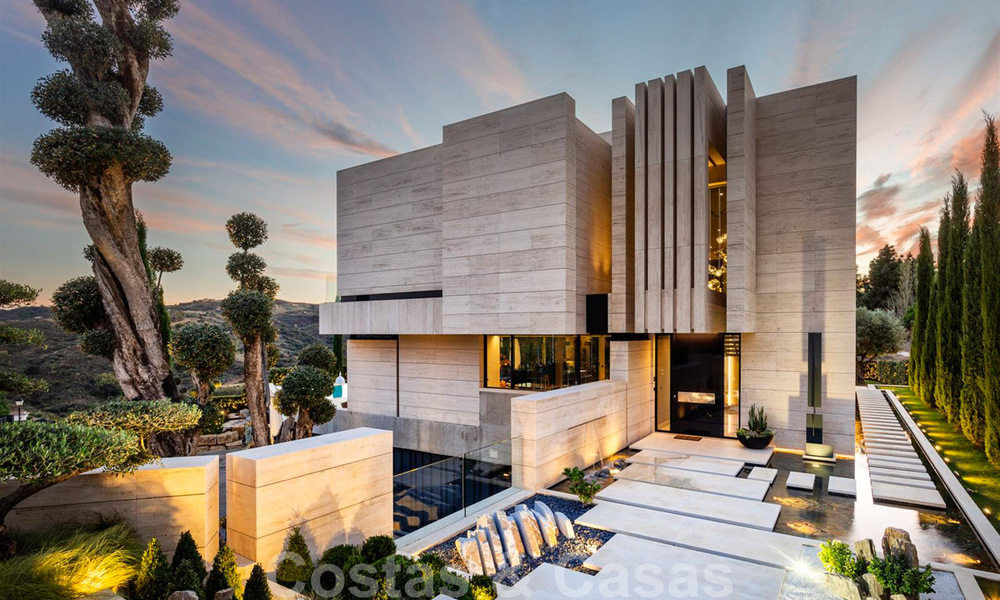 Move in ready, new modern design villa for sale in a championship golf resort in Mijas, Costa del Sol 31908