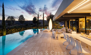 Move in ready, new modern design villa for sale in a championship golf resort in Mijas, Costa del Sol 31909 