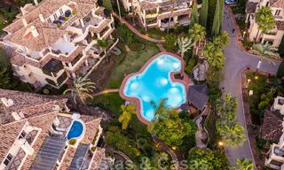 Spacious luxury penthouse with panoramic views for sale on a golf course in Nueva Andalucia, Marbella 32082 