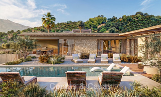 Modern new build villas for sale with stunning sea views in Marbella, close to the beaches and centre 803964 