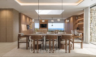 Modern new build villas for sale with stunning sea views in Marbella, close to the beaches and centre 803972 