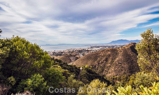 Modern new build villas for sale with stunning sea views in Marbella, close to the beaches and centre 803974 