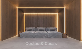 Modern new build villas for sale with stunning sea views in Marbella, close to the beaches and centre 803976 