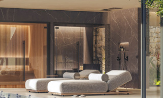 Modern new build villas for sale with stunning sea views in Marbella, close to the beaches and centre 803978 