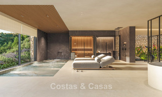 Modern new build villas for sale with stunning sea views in Marbella, close to the beaches and centre 803980 