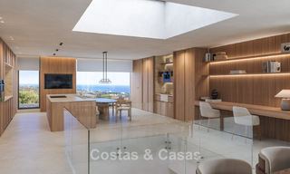 Modern new build villas for sale with stunning sea views in Marbella, close to the beaches and centre 803986 