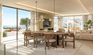 Modern new build villas for sale with stunning sea views in Marbella, close to the beaches and centre 803988 