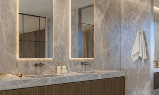 Modern new build villas for sale with stunning sea views in Marbella, close to the beaches and centre 803990 