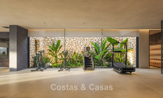 Modern new build villas for sale with stunning sea views in Marbella, close to the beaches and centre 803996 