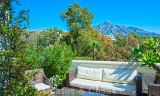 Gorgeous south facing penthouse with stunning sea- and mountain views for sale in the Golf Valley of Nueva Andalucia, Marbella 32463 