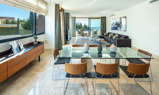 Spacious, modern design penthouse apartment with stunning sea views for sale in Sierra Blanca on the Golden Mile, Marbella 32688 