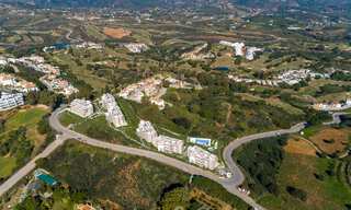 New modern apartments for sale with stunning sea- golf- and mountain views in golf resort in La Cala de Mijas - Costa del Sol 32603 