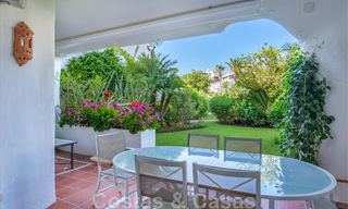 4-bedroom luxury flat in a frontline beach complex at walking distance to Puerto Banus in Marbella 32811 